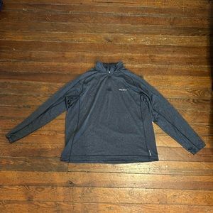 Men’s Eddie Bauer Fleece. Heather Grey. Size M.